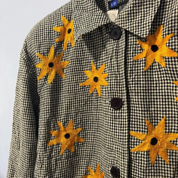IB Fussion size 8 Linen sunflower light weight jacket - Picture 2 of 3